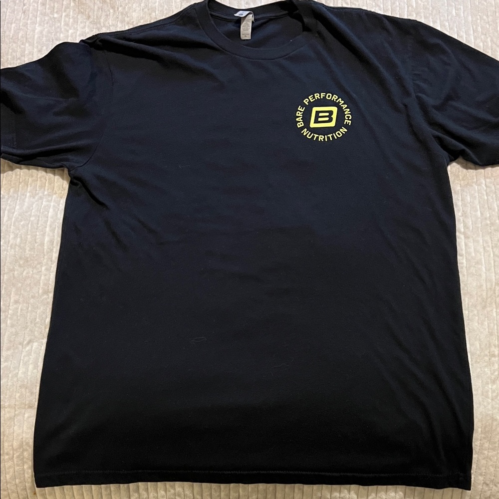 BPN Black and Yellow Men's Short Sleeve Tee